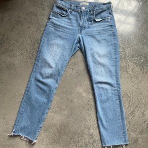 Madewell, Mid-Rise Perfect Vintage Jean, size 29